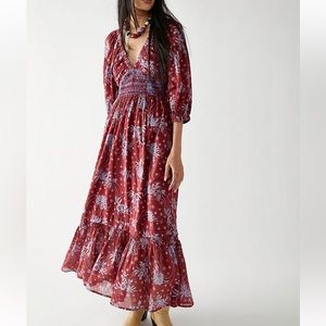 Free people golden hour maxi dress